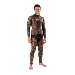 Штаны гидрокостюма для подводной охоты MARES SF INSTINCT 55 CAMO BR, 5,5мм, с открытой порой внутри, цв.коричневый камуфляж