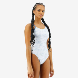 Купальник слитный TYR Whiteout Camo Cutoutfit